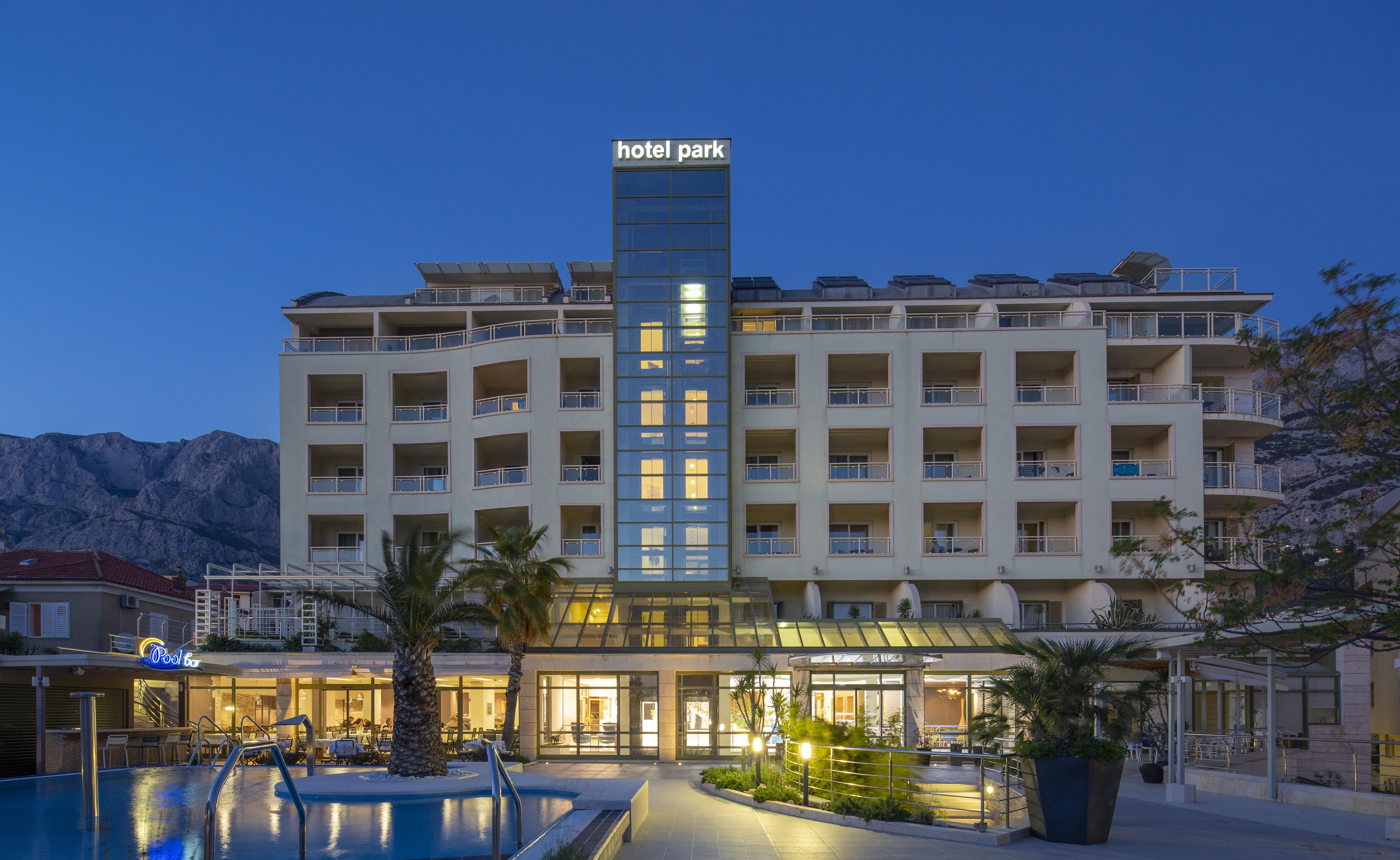 Hotel Park Makarska Exterior foto